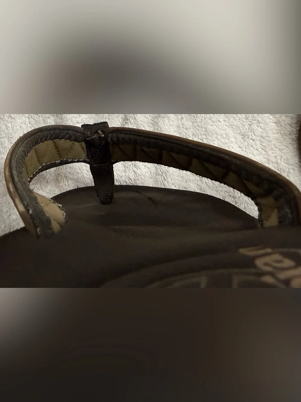 Cobian Men's Brown Flip-Flop Sandals